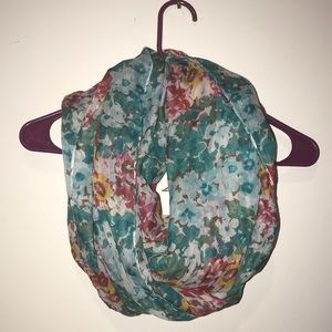 Floral Infinity Scarf